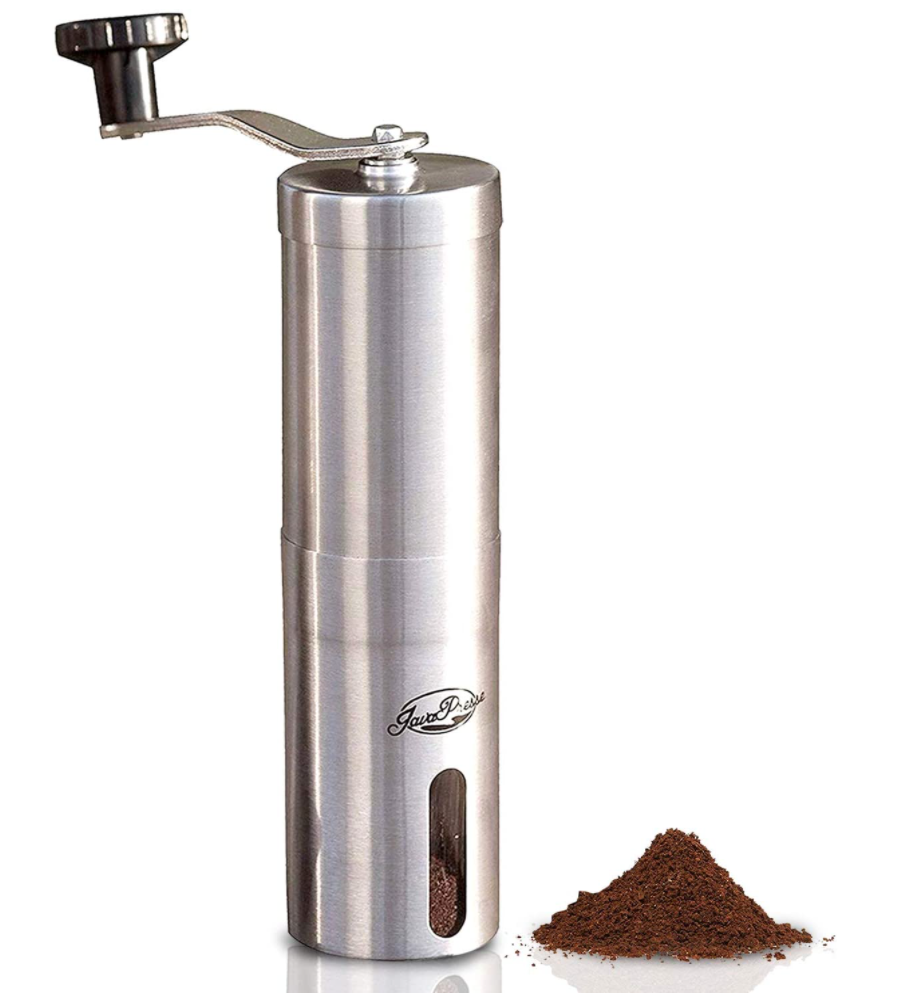 JavaPresse Manual Coffee Grinder with Adjustable Setting